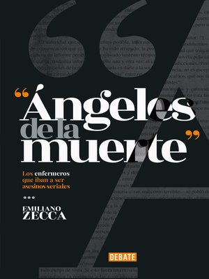 cover image of Ángeles de la muerte